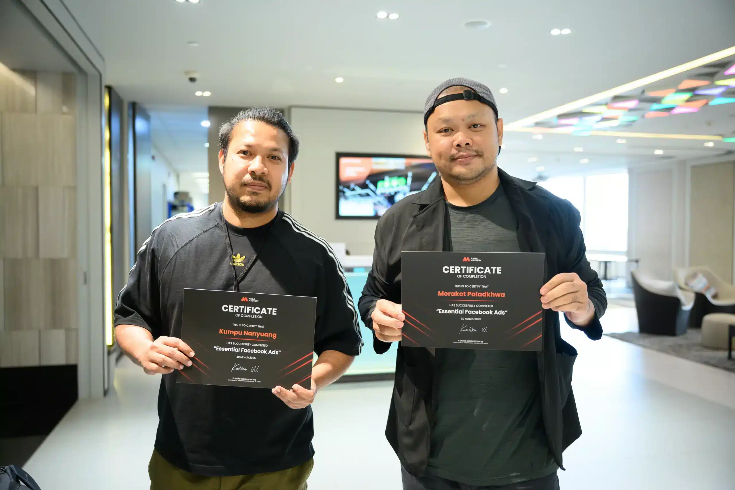 บรรยากาศคอร์สสอน ANGA MASTERY