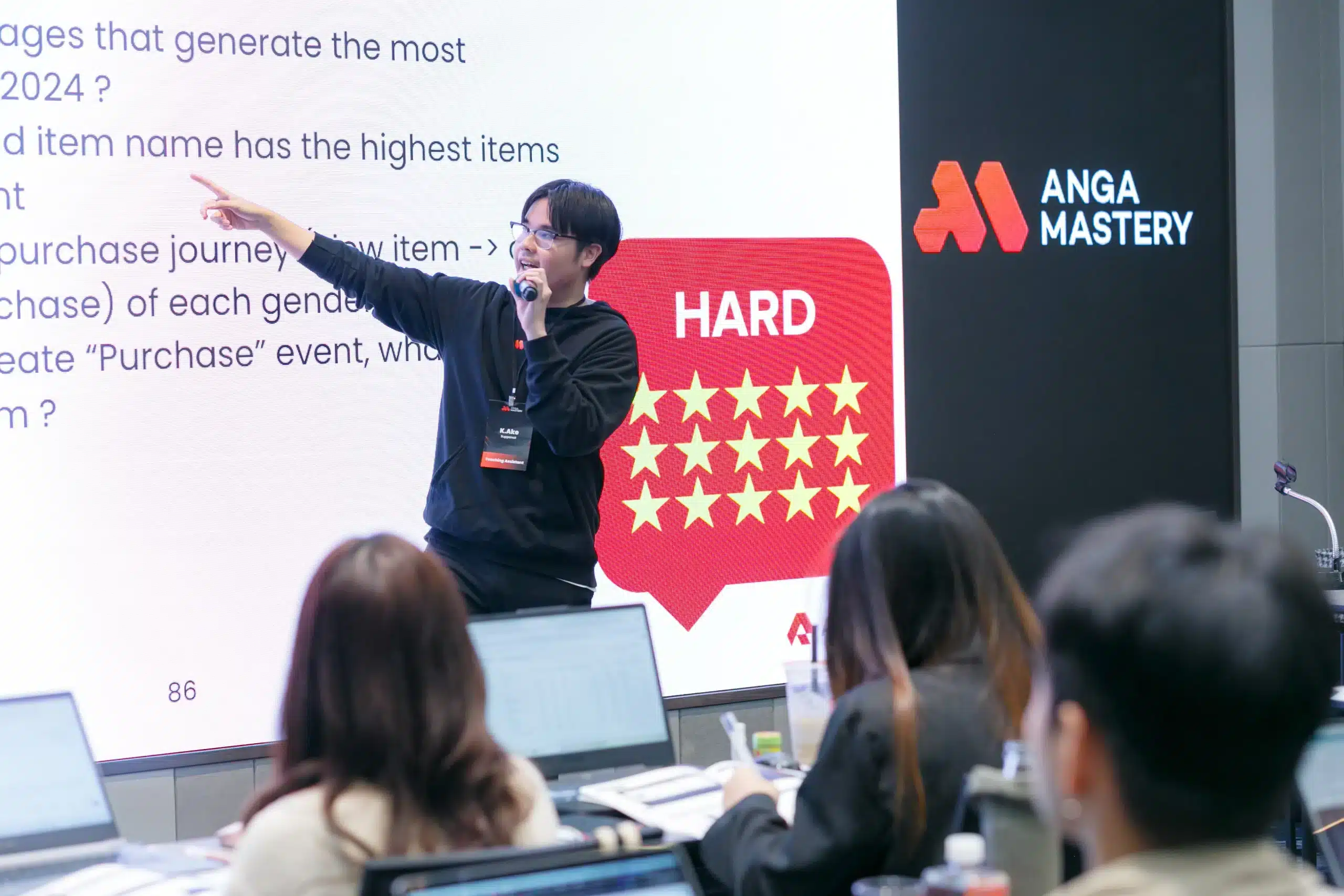 บรรยากาศคอร์สสอน ANGA MASTERY