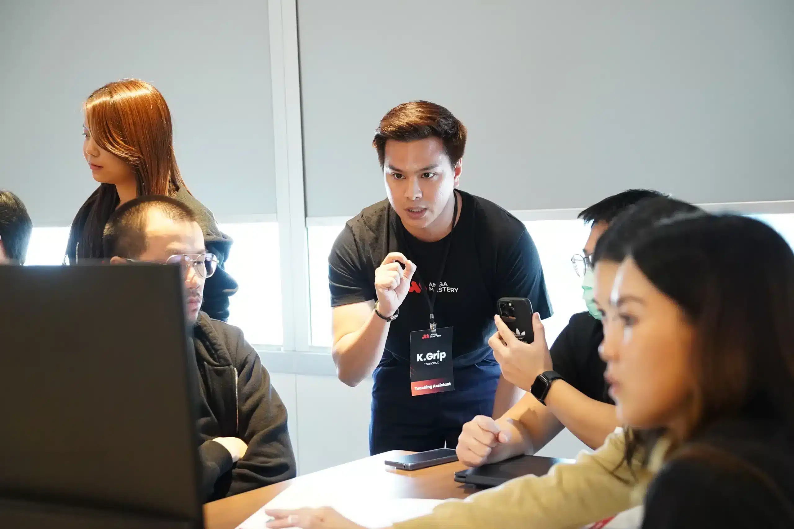 บรรยากาศคอร์สสอน ANGA MASTERY