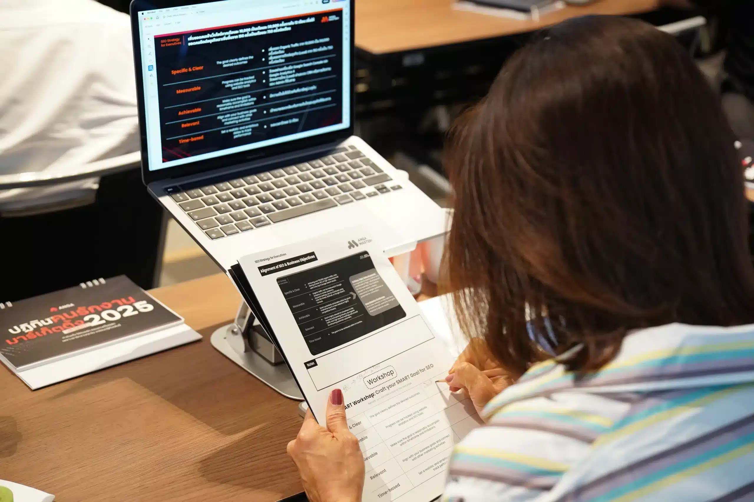 บรรยากาศคอร์สสอน ANGA MASTERY