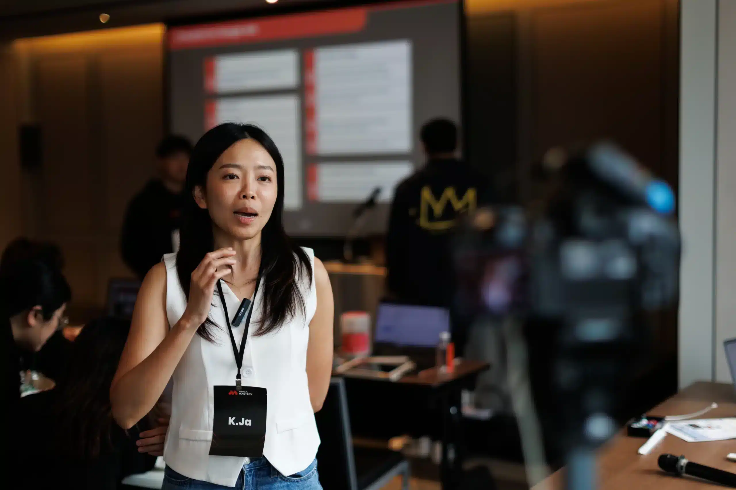 บรรยากาศคอร์สสอน ANGA MASTERY