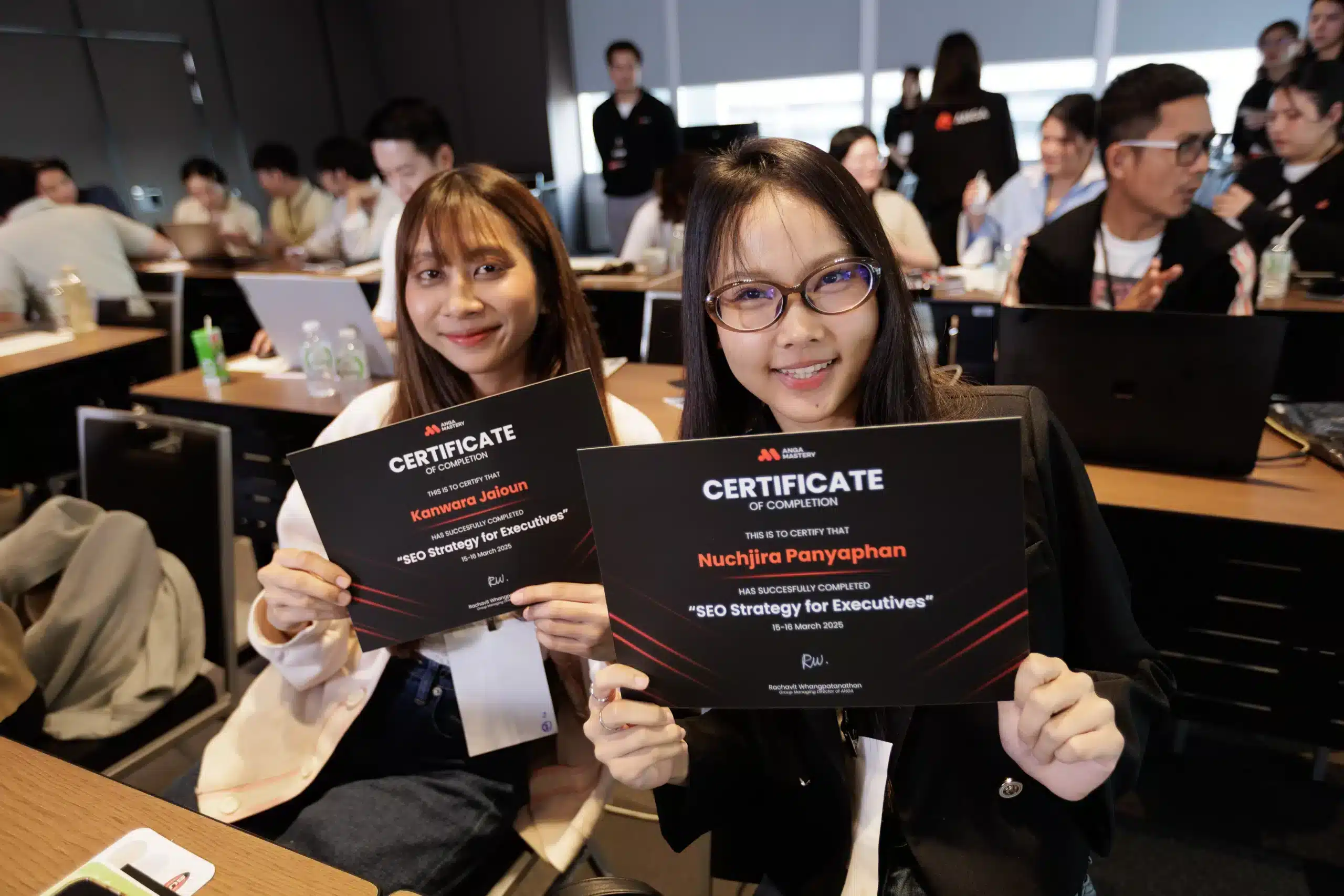 บรรยากาศคอร์สสอน ANGA MASTERY