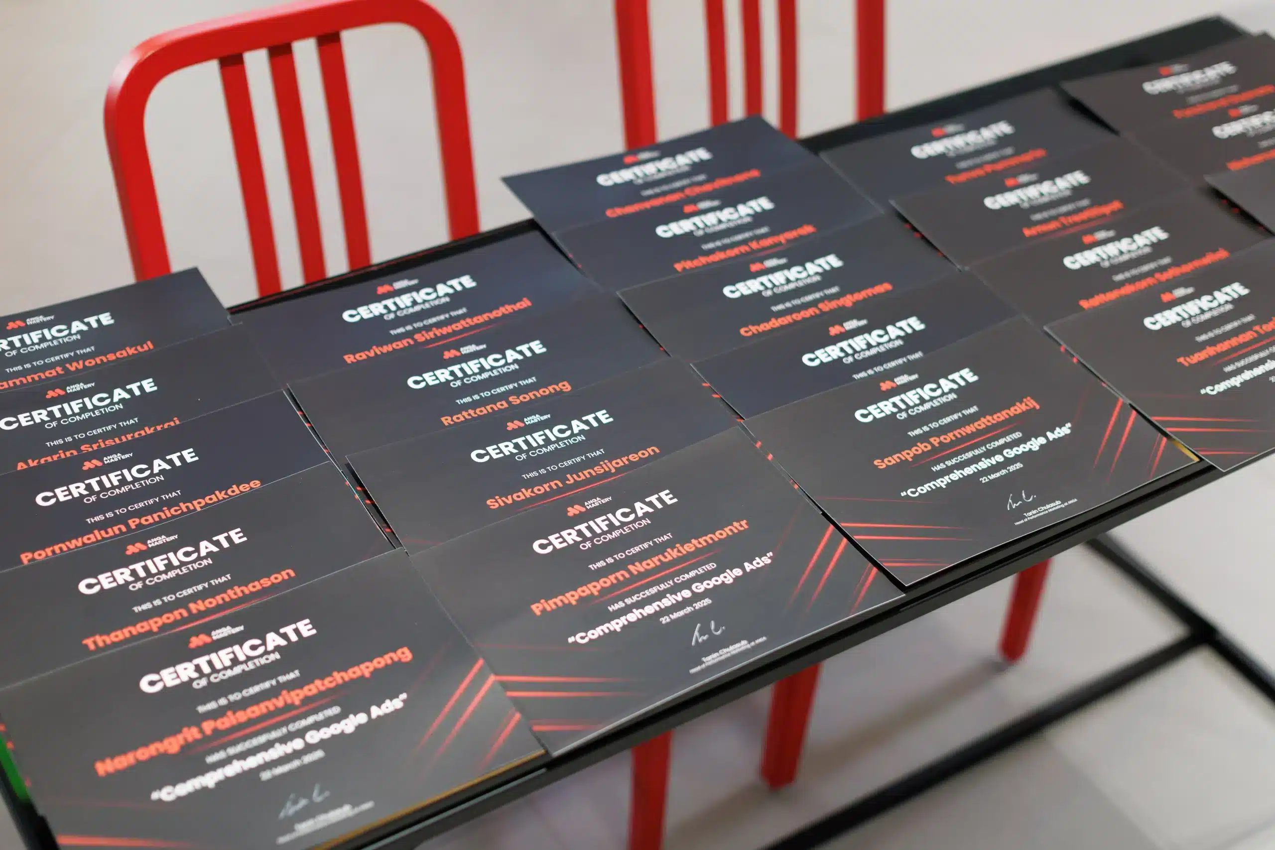 บรรยากาศคอร์สสอน ANGA MASTERY