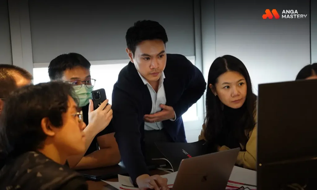 บรรยากาศการเรียนในคลาส ANGA MASTERY